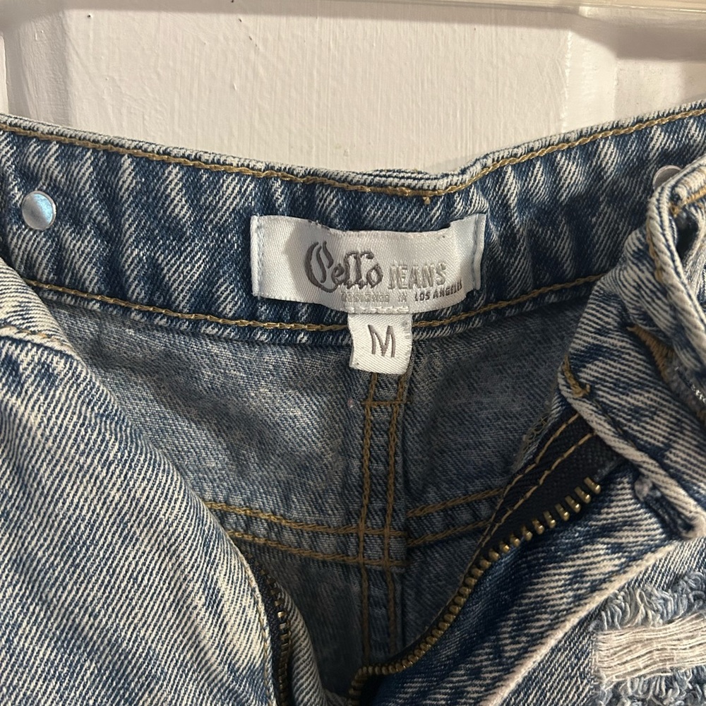 Pello Denim Shorts Size M - Picture 3 of 3
